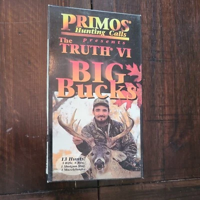 Primos Hunting VHS Calls The Truth VI 6  Big Bucks Deer Vintage RARE - Image 1 of 2