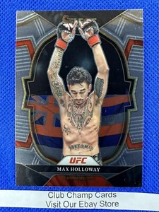 2023 #85 Max Holloway Panini Select UFC Concourse Silver Base Card - Bild 1 von 2