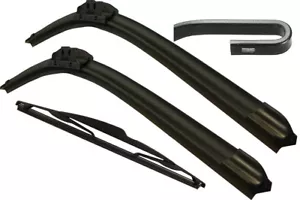 Front & Rear Windscreen Wiper Blades FOR MITSUBISHI Shogun MK4 Sport 1999>2008 - Picture 1 of 5