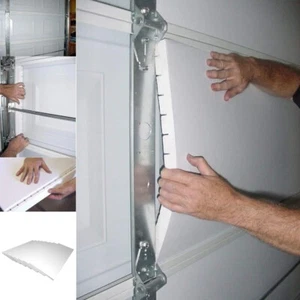 Garage Door Insulation Kit Polystyrene Foam Plastic Panel 8PCS Washable Moisture - Picture 1 of 24