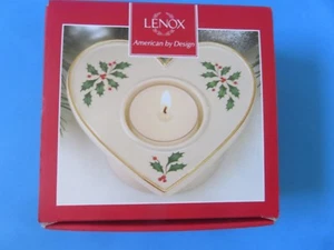 Lenox “Holiday Heart Votive”; Nuevo en caja - Imagen 1 de 5