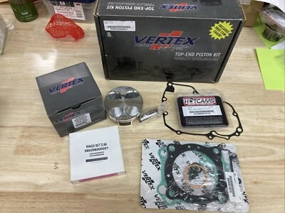 Vertex Hi Comp Top End Piston Kit 95.95mm 12.5:1 for Honda CRF 450 X 2005-2016 - Image 1 of 4