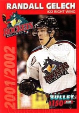 2001-02 Kelowna Rockets #6 Randall Gelech