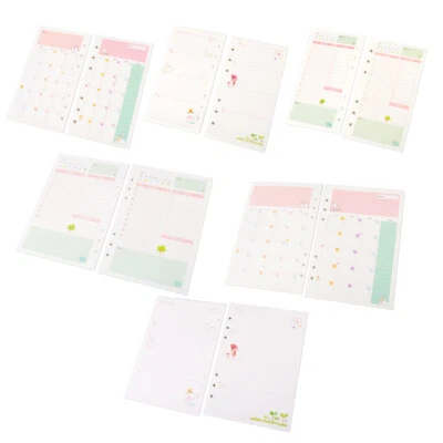 A5 Kalendereinlage 45 Bettwäsche Einlage Planer Woche Filofax Tagebuch Papier g - Bild 1 von 4