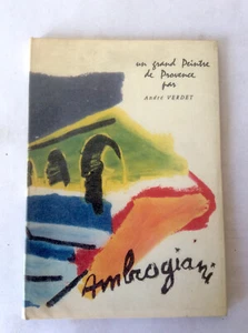 André Verdet * Un Grand Peintre de Provence Ambrogiani * Gal. Matarasso 1957 +++ - Picture 1 of 8