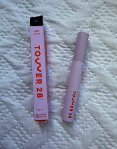 TOWER 28 MakeWaves Make Waves Mascara in Jet (Black) 8.5 ml NEW in Box - Picture 1 of 8