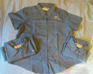 3 Stück US Airways Express Rampe Uniform Industrie Knopfleiste S/S Flotte L Damen - Bild 1 von 3
