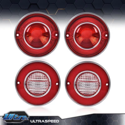 Tail Lights and Backup Lights Light Set Fits For 1975-1979 Chevrolet Corvette C3 - Image 1 of 4