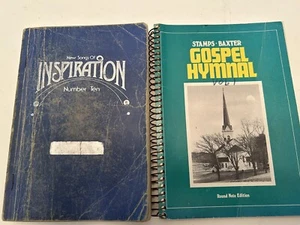 Gospel Gesangbuch Briefmarken Baxter runde Note spiralgebunden & Lieder Inspiration #10 - Bild 1 von 12