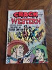 Crack Western #81, 1952- Skeleton horror cover