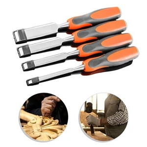 Comprehensive 4Piece Chisel Set for Various For DIY Carving Applications - Picture 1 of 12