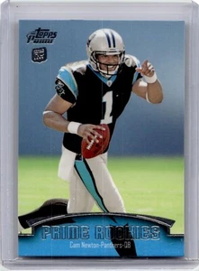 2011 TOPPS PRIME ROOKIE CAM NEWTON RC CAROLINA PANTHERS - Picture 1 of 2
