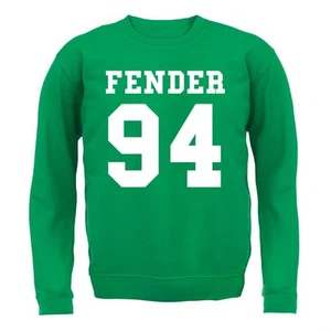 Fender 94 - Kids Hoodie / Sweater - Music Musician Love Fan Pop Sam Gift Present - Picture 1 of 20