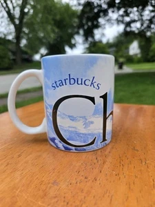 Tazza da caffè Starbucks 2007 Cile 12 oz Ande Montagne Sud America - Foto 1 di 10