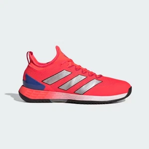 Adidas Adizero Ubersonic 4 Solar Red Tennis Padel Shoes HQ8379 Men's Size 9 NEW - Picture 1 of 7