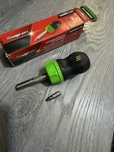 Snap-on Stubby GRÜN Spezialeinsätze Schraubendreher SGDMRC11AG * Softgriff * Neu im Karton! - Bild 1 von 5