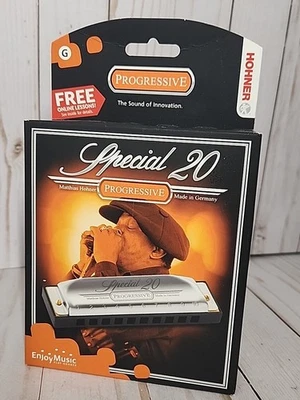 HOHNER 560PBX-G ESPECIAL 20 LLAVE ARMÓNICA DE ARPA "G" - Nuevo en caja sellada Foto 1 de 4