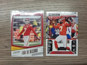 2 Stk Harrison Butker: 2024 contenders #49, 2024 prestige FR-HB - Bild 1 von 1