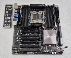 Placa madre ASUS X99-E WS LGA 2011 DDR4 con i7-6850K + 4* memoria + escudo de E/S - Imagen 1 de 9