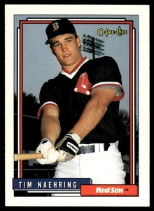 1992 O-Pee-Chee Tim Naehring Boston Red Sox #758 - Picture 1 of 2