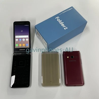 Samsung Galaxy Folder2 SM-G160N Flip Unlocked SmartPhone- New Unopened - Image 1 of 4