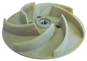 Laufrad für Waschpumpen Ø 110 mm H 29 mm Gewindegröße M8R passend für Comenda
