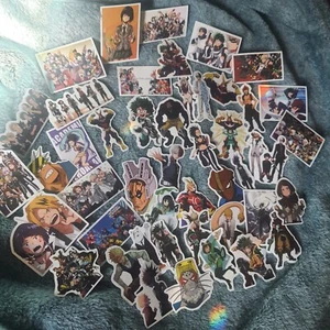 Lot Of 46 My Hero Academia Stickers No Duplicates Manga - Picture 1 of 11