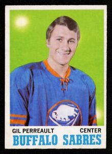 1970 O-PEE-CHEE 131 GIL PERREAULT SOLID CENTERING BOLD COLOR HALL OF FAME ROOKIE