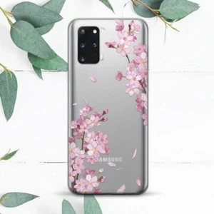 Custodia fiori di ciliegio Sakura per Samsung Note 10 20 S20 S21 S22 S23 S24 FE - Foto 1 di 1