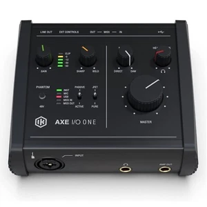 IK Multimedia AXE I/O ONE USB Audio Interface, Z-TONE Input for Guitar/Bass NEW - Picture 1 of 6