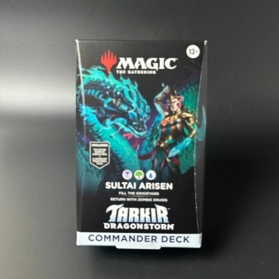 MTG TARKIR DRAGONSTORM COMMANDER DECK Sultai Arisen Sealed New BOX - Image 1 of 4