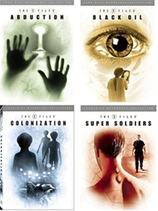 The X-Files Mythology Black Oil, Abduction, Super Soldiers, Colonization NEW DVD - Imagen 1 de 2