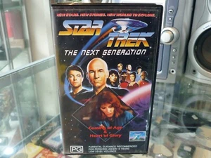 STAR TREK THE NEXT GENERATION VHS COMING OF AGE + HEART OF GLORY - Picture 1 of 5