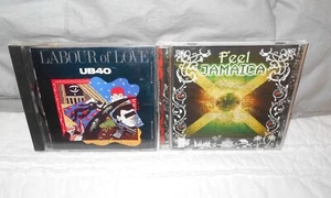 UB40 Labor Labour Of Love & Feel Jamaica Various Artists Reggae 2 CD Lot! - Bild 1 von 2