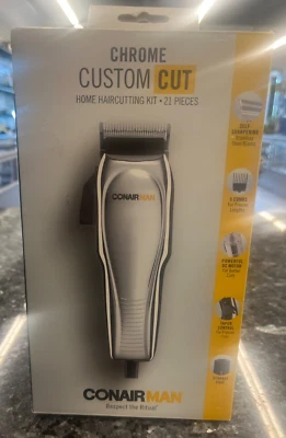 Kit de Haricutting Hogar Corte Personalizado Cromo ConAir Man - ¡Nuevo! ¡Envío gratis!! Foto 1 de 3