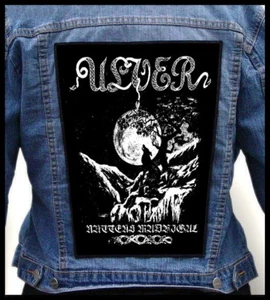 ULVER - Nattens Madrigal --- Huge Jacket Back Patch Backpatch  - Foto 1 di 2