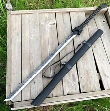 Real Sword Chinese Dao 1095 Carbon Steel Blade Wolf Broadsword Can Be Cut Bamboo