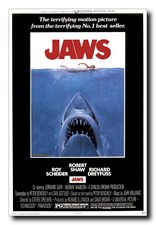 Jaws Official Movie Poster - Full Color Professional Print - (1975) 24x36 Inches