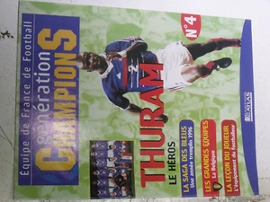 18$$ Revue Generation Champions Foot France n°4 Thuram Belgique / Europe 1996 - Picture 1 of 1