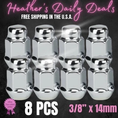 8 Bulge Lug Nuts 2015 2016 2017 Polaris Sportsman ACE 570 SP 570SP Wheel Rim Nut - Imagem 1 de 2