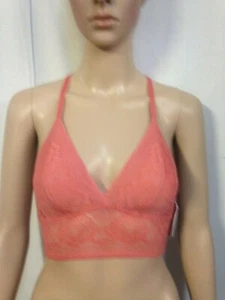 Auden Womens Racerback Bralette XS Faded Rose - Picture 1 of 3