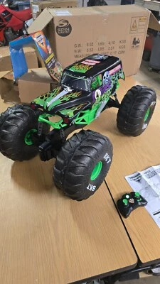 AS-IS NOT WORKING   MEGA GRAVE DIGGER 1:6 Scale All-Terrain Official R/C Monster - Image 1 of 4