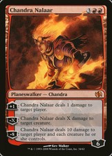 1X Chandra Nalaar Duel Decks: Jace vs. Chandra EX FOIL MTG CARD