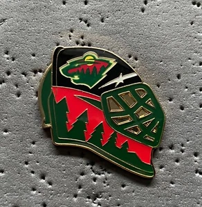 Minnesota Wild Goalie Mask NHL Hockey Pin - Imagen 1 de 1