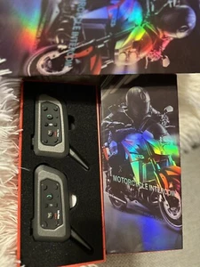 Motorcycle Intercom (2PACK) V6 Plus 1200M - Picture 1 of 2