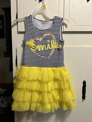 Girls Nannette Sparkling Tutu Smile Dress-3T - Image 1 of 4