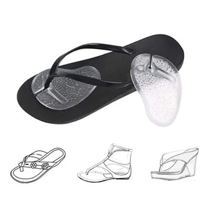3 Pair Flip Flop Pad Silicone Soreness Relief Forefoot Cushions Metatarsal Pads - Picture 1 of 24