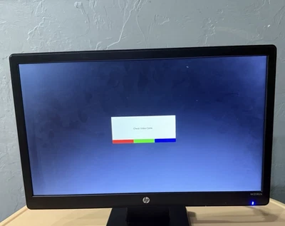 HP W2082a Widescreen LED LCD Monitor 1600 x 900 dpi Computer Monitor (TESTED) - Image 1 of 4