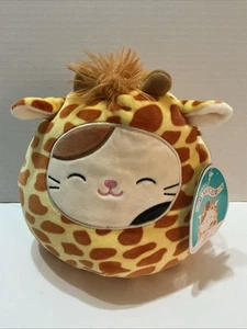 Squishmallow Cameron the Cat as Gary the Giraffe 8" Plush Stuff Animal - Picture 1 of 7