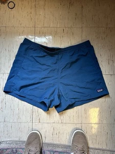 Patagonia Baggies Large 5" Shorts Floral Fun Blue Womens Size S 57059 - Picture 1 of 3
